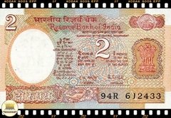 .P79 India 2 Rupees (Nós Temos Mais de Uma Data # Favor Escolher uma Data Abaixo e o Estado de Conservação) P79h P79i