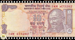 Imagem do .P95 India 10 Rupees (Nós Temos Mais de Uma Data # Favor Escolher uma Data Abaixo e o Estado de Conservação) P95k P95o.1 P95p P95x.2 P95aa P95yr