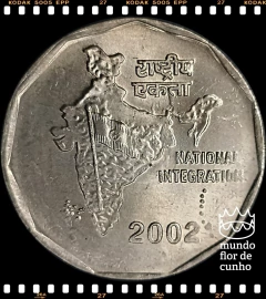 Km 121.3 India 2 Rupees 2002(c) # Integração Nacional © - comprar online