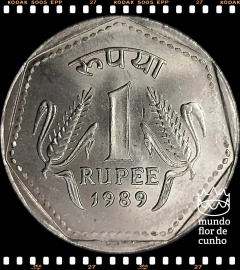 Km 79.1 India 1 Rupee 1989(c) © - comprar online