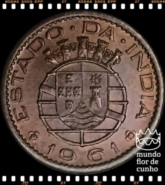 Km 30 India Portuguesa 10 Centavos 1961 XFC Escassa ©
