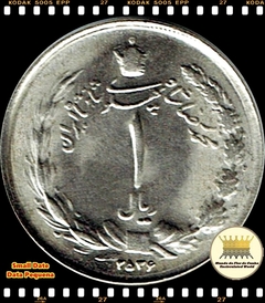 Km 1172 Irã 1 Rial # Muhammad RezaPahlavi Shah (Nós Temos Mais de Uma Data # Favor Escolher uma Data Abaixo e o Estado de Conservação) MS 2536 (1977) ® - comprar online