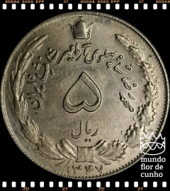 Km 1176 Irã 5 Rials 1347 (1968) ©