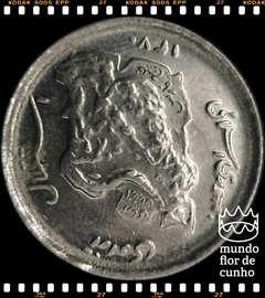 Km 1237.1a Irã 50 Rials 1370 (1991) # Óleo e Agricultura © na internet
