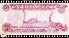.P80 Iraque 5 Dinars (Nós Temos Mais de Uma Data e/ou Assinatura # Favor Escolher uma Data e/ou Assinatura Abaixo e o Estado de Conservação) P80a P80b P80c