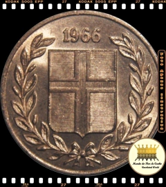 Km 9 Islândia 5 Aurar 1966 XFC Proof Escassa © - comprar online