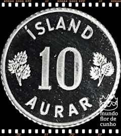 Km 10a Islândia 10 Aurar 1974 XFC Proof Escassa © - comprar online