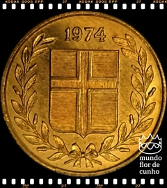 Km 17 Islândia 50 Aurar 1974 XFC Escassa © - comprar online