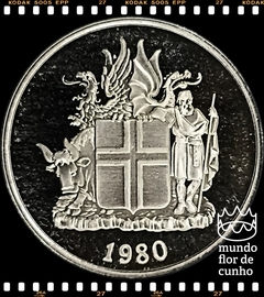Km 18 Islândia 5 Kronur 1980 XFC Proof Escassa © - comprar online