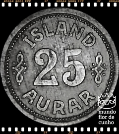 Km 2a Islândia 25 Aurar 1942 FC ©