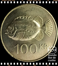 Km 35 Islândia 100 Kronur 1995 Escassa # Peixe-Lapa ©