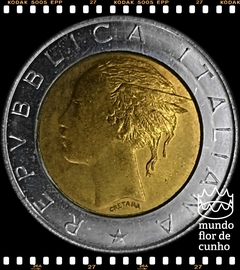 Km 111 Itália 500 Lire 1983 R XFC Bimetálica © - comprar online