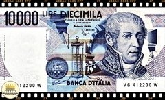 Imagem do P112 Italia 10.000 Lire (Nós Temos Mais de Uma Data e/ou Assinatura # Favor Escolher uma Data e/ou Assinatura Abaixo e o Estado de Conservação) P112a P112c P112d 10000