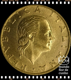 Km 186 Itália 200 Lire ND (1997) R XFC # Centenário da LIga Naval Italiana © - comprar online
