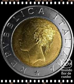 Km 193 Itália 500 Lire ND (1998) R Bimetálica F.A.O. (FAO) # 20° Aniversário do Fundo Inter. para o desenvolvimento da Agricultura © - comprar online