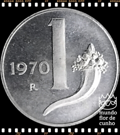 Km 91 Itália 1 Lira 1970 R XFC ©