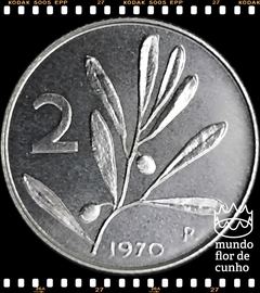 Km 94 Itália 2 Lire 1970 R XFC © - comprar online