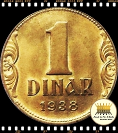 Km 19 Iugoslávia 1 Dinar 1938 FC © - comprar online