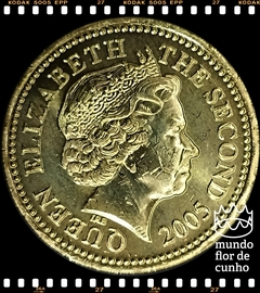 Km 101 Jersey, Bailiado 1 Pound 2005 XFC # Série: Construção Naval - Navio Resolute © - comprar online