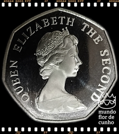 Km 34 Jersey, Bailiado 50 New Pence 1980 XFC Proof Escassa # Elizabeth II © - comprar online