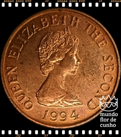 Km 54b Jersey, Bailiado 1 Penny 1994 FC # Elizabeth II © - comprar online