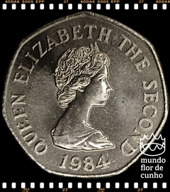 Km 66 Jersey, Bailiado 20 Pence 1984 XFC # Farol de La Corbiere © - comprar online