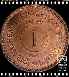 Km 2 Jordania 1 Fils AH 1368 (1949) FC Escassa ©