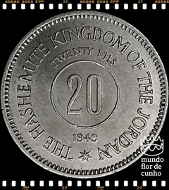 Km 5 Jordania 20 Fils AH 1368 (1949) FC Escassa © - comprar online