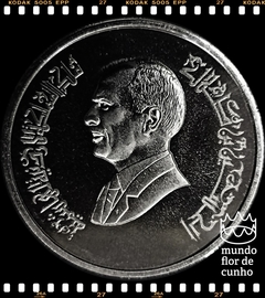 Km 55 Jordania 10 Piastres AH 1416 (1996) XFC Proof Muito Escassa © - comprar online