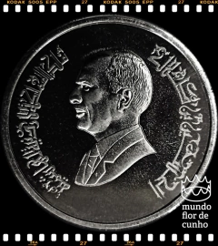 Km 55 Jordania 10 Piastres AH 1416 (1996) XFC Proof Muito Escassa © - comprar online