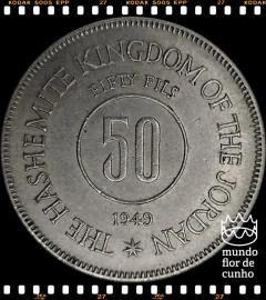 Km 6 Jordania 50 Fils AH 1368 (1949) S/FC Escassa © - comprar online