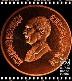 Km 60 Jordania 1/2 Qirsh (1/2 Piastre) AH 1416 (1996) XFC Proof Muito Escassa © - comprar online
