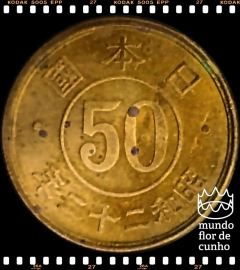 Km 69 Japão 50 Sen 22 (1947) # Showa © - comprar online