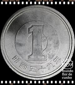 Km 74 Japão 1 Yen 59 (1984) XFC # Showa ©