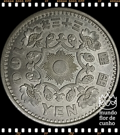 Km 77 Japão 100 Yen 33 (1958) FC Prata # Showa © - comprar online