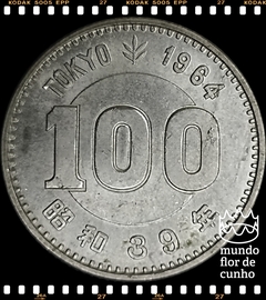 Km 79 Japão 100 Yen XFC Prata 1964 # Jogos Olímpicos de Verão, Tokyo © - comprar online