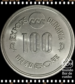Km 85 Japão 100 Yen 50 (1975) FC # Expo Okinawa © - comprar online