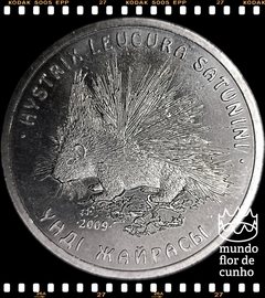 Km 141 Cazaquistão 50 Tenge 2009 XFC Prooflike Muito Escassa # Porco-espinho ®