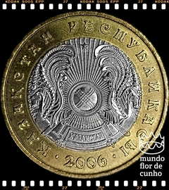 Km 39 Cazaquistão 100 Tenge 2006 XFC Bimetálica ® - comprar online