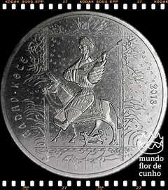 Km NEW Cazaquistão 50 Tenge 2013 XFC Prooflike Escassa # Aldar-Kose - Contos do povo do Cazaquistão ®