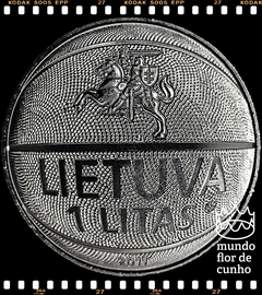 Km 177 Lituânia 1 Litas 2011 XFC Escassa # Campeonato Europeu de Basquete ® - comprar online