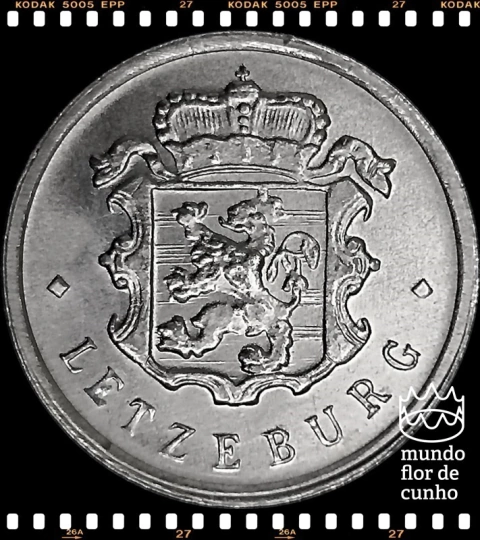 Km 45a.1 Luxemburgo 25 Centimes (Nós Temos Mais de Uma Data # Favor Escolher uma Data Abaixo e o Estado de Conservação) 1954 1960 1963 1965 1967 1968 1970 1972 ©