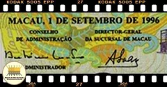.P66a Macau 20 Patacas 01/09/1996 FE na internet