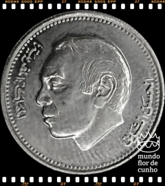 Km 87 Marrocos 1/2 Dirham AH 1407 - 1987 XFC # Hassan II © - comprar online