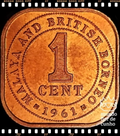 Km 5 Malaia & Bornéu Britânica 1 Cent (Nós Temos Mais de Uma Data # Favor Escolher uma Data Abaixo e o Estado de Conservação) 1958 1961 ® - comprar online