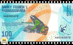 .P97a Madagascar 100 Ariary ND(2017) FE - comprar online