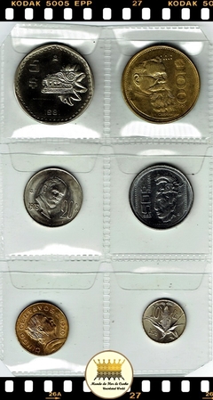 Mexico 6 Moedas Diversos Valores, Datas e Metais # Maioria Flor de Cunho # 211102 ®