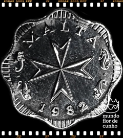 Km 54 Malta 2 Mils 1982 FM XFC Proof Escassa # 10º Aniversário da Decimalização ©