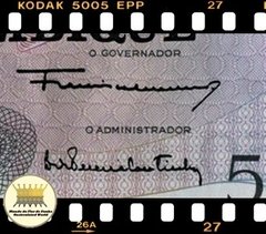 Imagem do P116 Moçambique 50 Escudos ND (1976 - data antiga 27.10.1970) FE