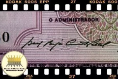 P118a Moçambique 500 Escudos ND (1976 - data antiga 22.03.1967) (Nós Temos Mais de Uma Data e/ou Assinatura # Favor Escolher uma Data e/ou Assinatura Abaixo e o Estado de Conservação) - Mundo Flor de Cunho | Numismática